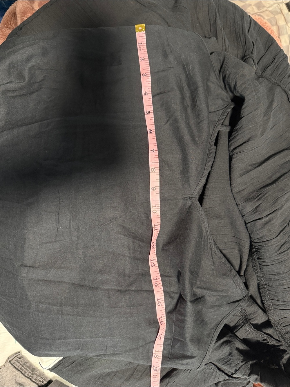 GAP Black Dress with White Floral Embroidery - Picture 5 of 6